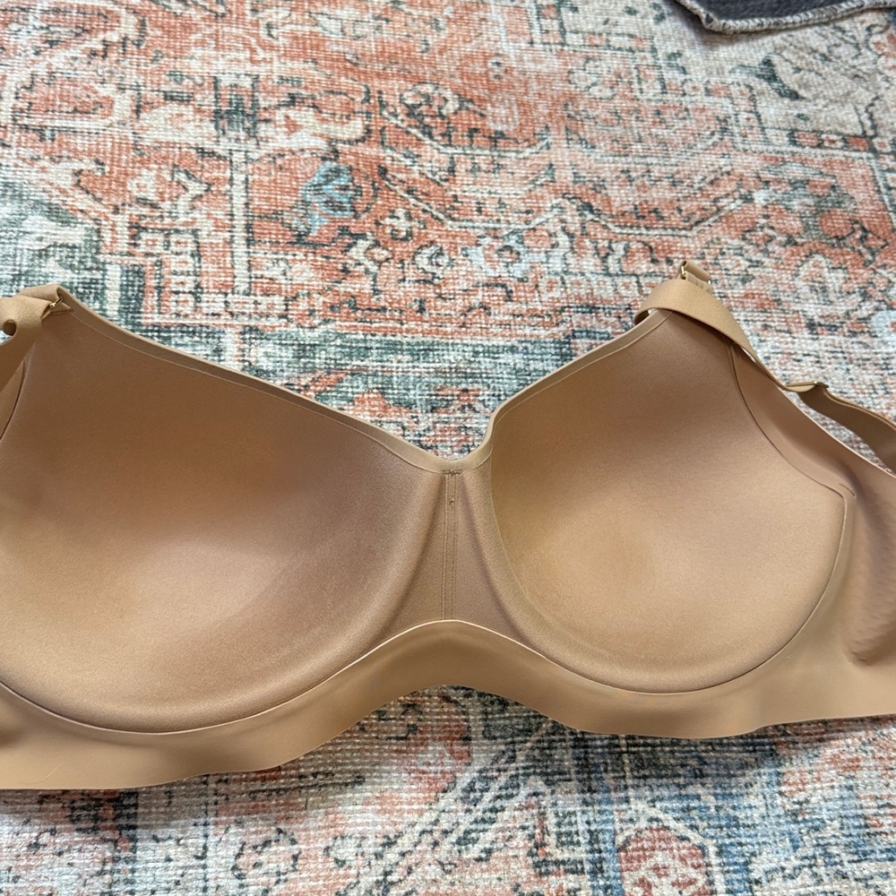 Honeylove Cloud Embrace Wireless Contour‎ T-Shirt Bra in Nude Tan Sz 42D NWT - Picture 8 of 16